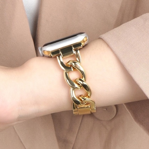 BOGO Gold Chain Apple Watch Band 38/40/41 - Picture 1 of 3